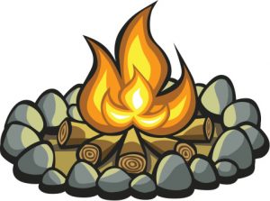 Cartoon Campfire