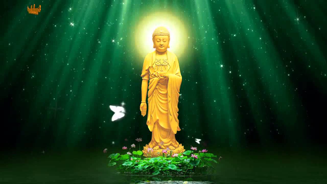 Nhạc Phật giáo karaoke 322 – Mừng ngày vía A Di Đà – Trần Huệ Hiền