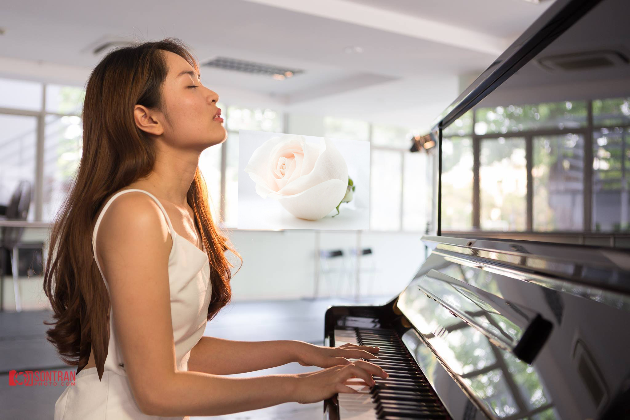 Nhạc Phật giáo karaoke 365 – Tâm sự người cài hoa trắng – Duyên Quỳnh