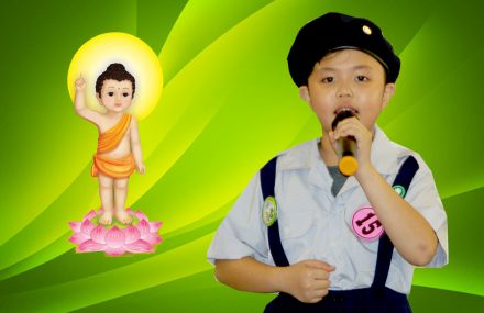 Nhạc Phật giáo karaoke 583 – Em mừng Phật đản sanh – Quý Luân