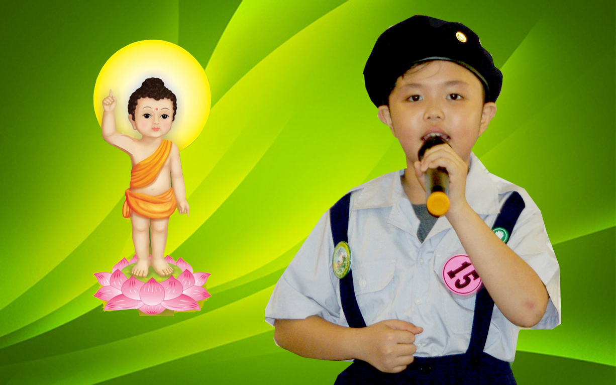 Nhạc Phật giáo karaoke 583 – Em mừng Phật đản sanh – Quý Luân
