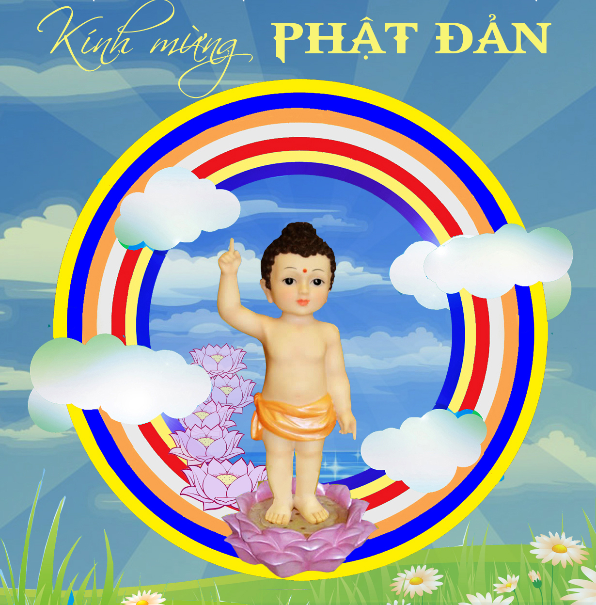Nhạc Phật giáo karaoke 616 – Mừng ngày Phật đản(bản cover) – Y Mai-Đặng Lê Nguyễn